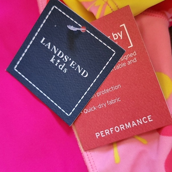 BNWT LANDS'END kids swim top. - Picture 2 of 8